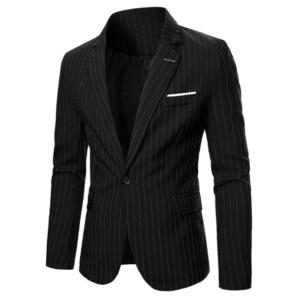 men's suit stripe fashion line design oversized single breasted blazers men mens clothing wedding banquet suits &, White;black
men's suit stripe fashion line design oversized single breasted blazers men mens clothing wedding banquet suits &, White;black