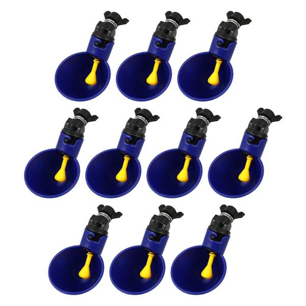 other bird supplies 10pcs chicken drinking cups automatic drinker poultry water feeders with screws
other bird supplies 10pcs chicken drinking cups automatic drinker poultry water feeders with screws