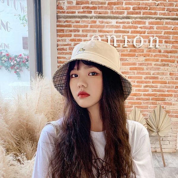 new embroidered double-sided fisherman's designer eggshell cartoon flat basin student leisure thin face sunshade hat
new embroidered double-sided fisherman's designer eggshell cartoon flat basin student leisure thin face sunshade hat