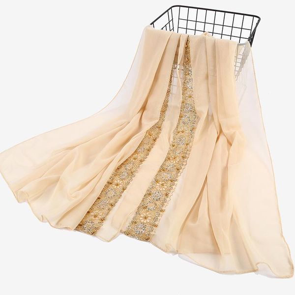 scarves lady pearl lace headscarf monochrome scarf women islamic muslim fashion, Blue;gray
scarves lady pearl lace headscarf monochrome scarf women islamic muslim fashion, Blue;gray