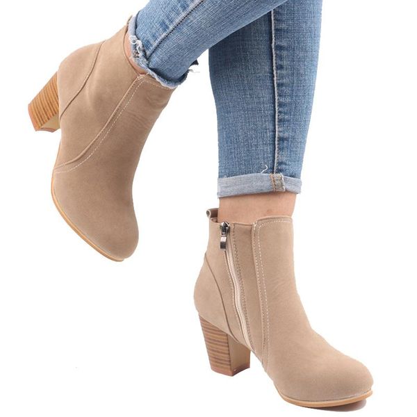 boots women ankle comfortable fashion red shoes ladies side zipper short woman nubuck thick heel female, Black
boots women ankle comfortable fashion red shoes ladies side zipper short woman nubuck thick heel female, Black