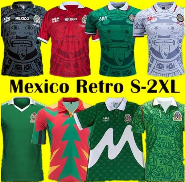 1986 1998 vintage mexico retro soccer jerseys blanco hernandez blanco campos uniforms 1994 jorge campos goalkeeper football jerseys shirt, Black;yellow
1986 1998 vintage mexico retro soccer jerseys blanco hernandez blanco campos uniforms 1994 jorge campos goalkeeper football jerseys shirt, Black;yellow