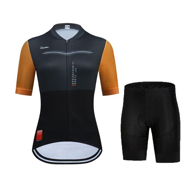 racing sets 2021 women summer breathable cycling jersey set raudax short sleebe quick dry road bike clhting suit ropa de mujer, Black;blue
racing sets 2021 women summer breathable cycling jersey set raudax short sleebe quick dry road bike clhting suit ropa de mujer, Black;blue