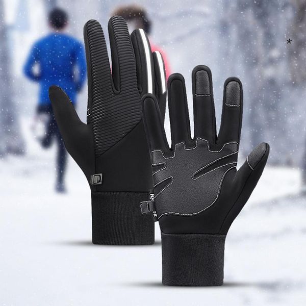 cycling gloves 2021 winter heated thermal fleece windproof reflective motorcycle bicycle mtb touch screen leather xa89q, Black
cycling gloves 2021 winter heated thermal fleece windproof reflective motorcycle bicycle mtb touch screen leather xa89q, Black