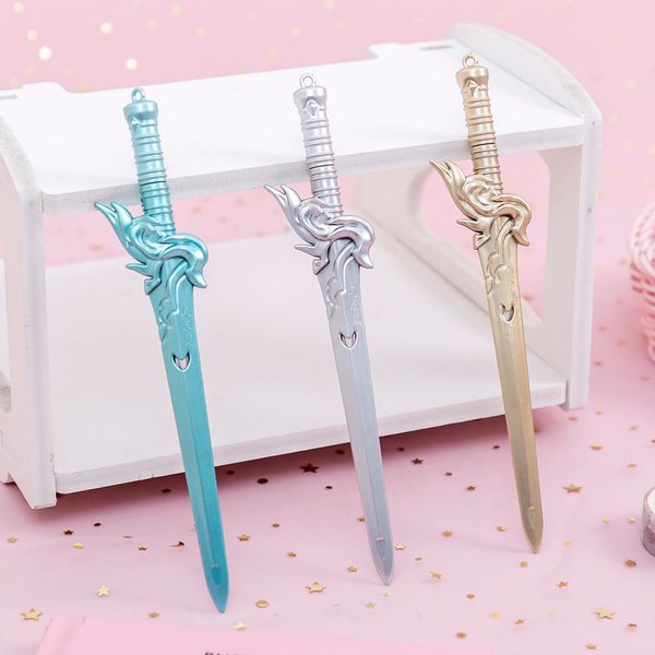 creative gaosi feng qiuhuang sword modeling neutral pen student stationery gift, Blue;orange
creative gaosi feng qiuhuang sword modeling neutral pen student stationery gift, Blue;orange