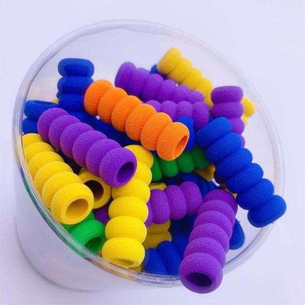 1pcs colored sponge anti-slip pen holder cover for pencil supplies drill painting stationery kids beginner grip too l9x9 refills, Black;red
1pcs colored sponge anti-slip pen holder cover for pencil supplies drill painting stationery kids beginner grip too l9x9 refills, Black;red