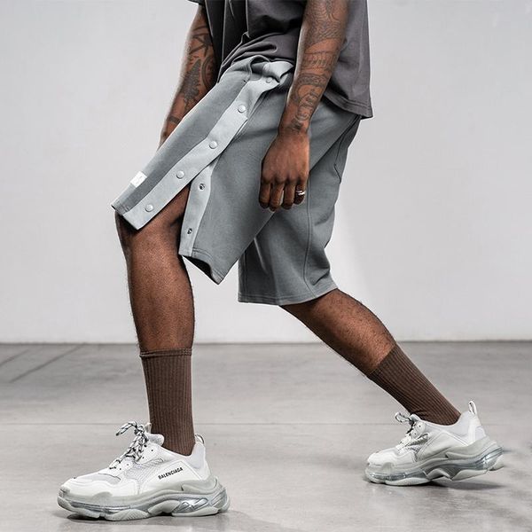 men's shorts homme summer joggers short pants cotton hip hop streetwear bottoms gyms fitness clothing casual for men, White;black 
men's shorts homme summer joggers short pants cotton hip hop streetwear bottoms gyms fitness clothing casual for men, White;black