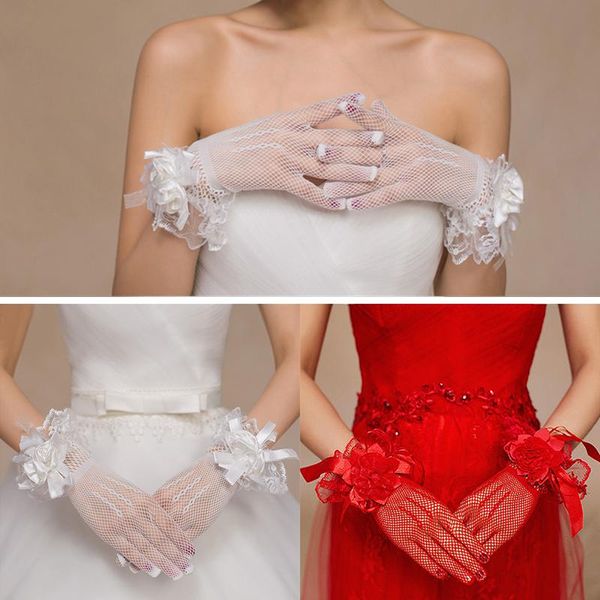 five fingers gloves women lace mesh ladies white wrist large bow knot marriage glove party cosplay accessories short tulle, Blue;gray
five fingers gloves women lace mesh ladies white wrist large bow knot marriage glove party cosplay accessories short tulle, Blue;gray