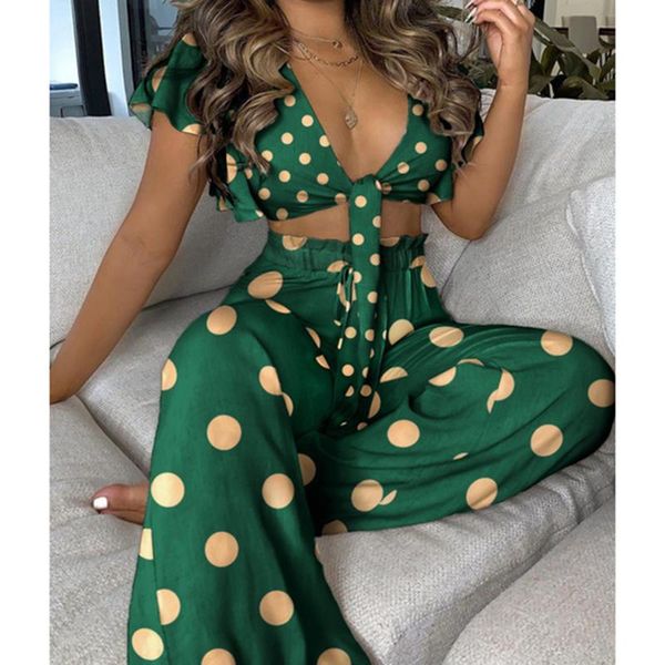 women's two piece pants women suit casual lotus sleeve blouse wide leg sets female elegant elastic high waist ruched trousers, White
women's two piece pants women suit casual lotus sleeve blouse wide leg sets female elegant elastic high waist ruched trousers, White
