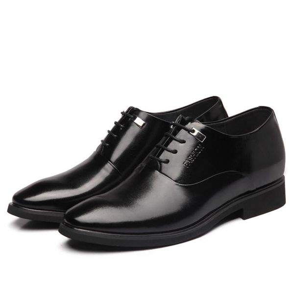 dress shoes height increasing 6cm brand full grain leather business man men retro genuine oxford for, Black
dress shoes height increasing 6cm brand full grain leather business man men retro genuine oxford for, Black