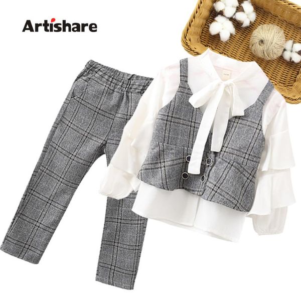 clothing sets girls plaid blouse + pants suit for casual style spring autumn children's costume 8 10 12 14, White
clothing sets girls plaid blouse + pants suit for casual style spring autumn children's costume 8 10 12 14, White