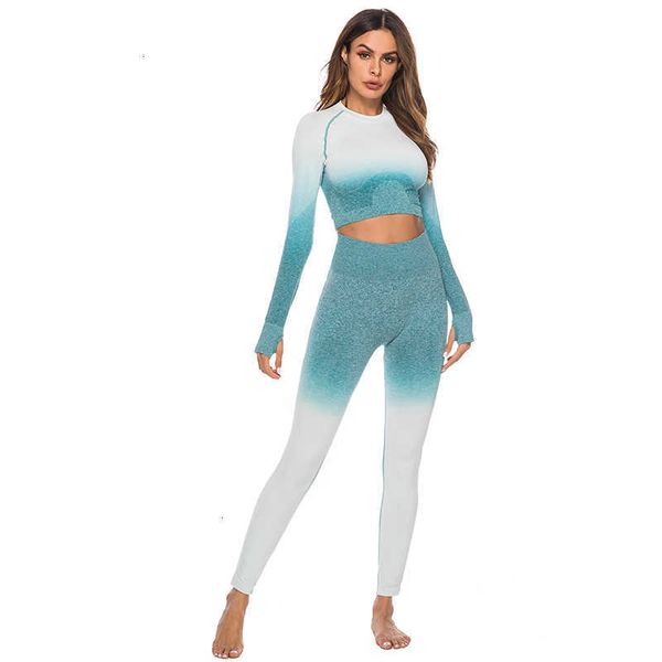 two piece dress seamless 2 set women fashion suit gym workout clothes long sleeve fitness crop and scrunch buleggings tbds, White
two piece dress seamless 2 set women fashion suit gym workout clothes long sleeve fitness crop and scrunch buleggings tbds, White