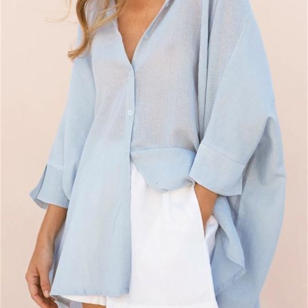 women's blouses & shirts solid women blouse v-neck length cardigan casual long sleeve button femme shirt spring woman clothes, White
women's blouses & shirts solid women blouse v-neck length cardigan casual long sleeve button femme shirt spring woman clothes, White