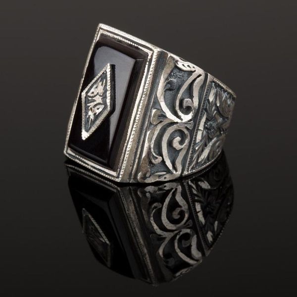old fashion ring sterling silver men's with rectangle onyx stone handmade men 925k turkish ottoman cluster rings, Golden;silver
old fashion ring sterling silver men's with rectangle onyx stone handmade men 925k turkish ottoman cluster rings, Golden;silver