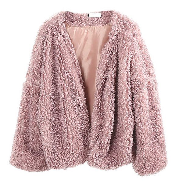 perhaps u women faux lambswool oversize teddy jacket coat winter warm jacket autumn outerwear pink black white c0012 210529
perhaps u women faux lambswool oversize teddy jacket coat winter warm jacket autumn outerwear pink black white c0012 210529