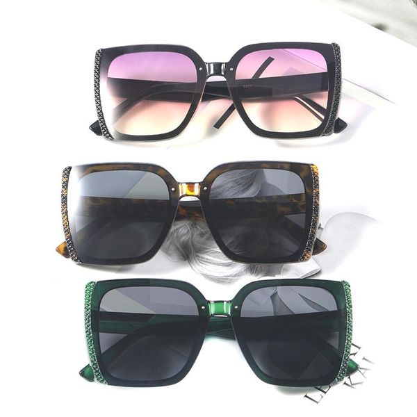 sunglasses 2021 fashion square for women designer vintage gradient big frame sun glasses female, White;black
sunglasses 2021 fashion square for women designer vintage gradient big frame sun glasses female, White;black
