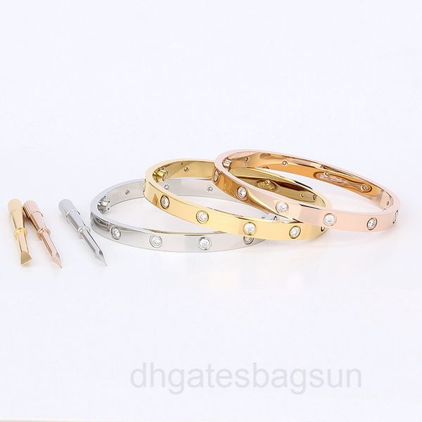 korean men's and women's color ten diamond screwdriver gold plated couple titanium steel bracelet trend personalized bracelet 8x1z, Black
korean men's and women's color ten diamond screwdriver gold plated couple titanium steel bracelet trend personalized bracelet 8x1z, Black