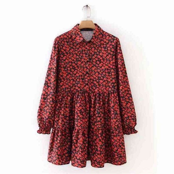 women vintage pleats red flower print mini dress female long sleeve casual vestidos chic sweet ruffles dresses ds3045 210420, Black;gray
women vintage pleats red flower print mini dress female long sleeve casual vestidos chic sweet ruffles dresses ds3045 210420, Black;gray