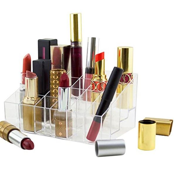storage boxes & bins 24 grid lipstick box trapezoid plastic transparent makeup display rack stand cosmetic organizer acrylic
storage boxes & bins 24 grid lipstick box trapezoid plastic transparent makeup display rack stand cosmetic organizer acrylic