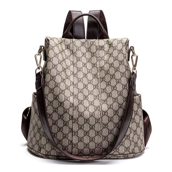 the new backpack women 2022 casual and easy-to-fit fashion backpack, simple printed single-shoulder dual-use travel bag
the new backpack women 2022 casual and easy-to-fit fashion backpack, simple printed single-shoulder dual-use travel bag