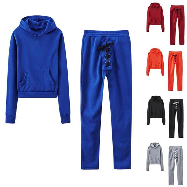 women's tracksuit casual solid color sportswear suits for women long sleeve home wear hoodies +drawstring bupants suit gym clothing, White;black
women's tracksuit casual solid color sportswear suits for women long sleeve home wear hoodies +drawstring bupants suit gym clothing, White;black