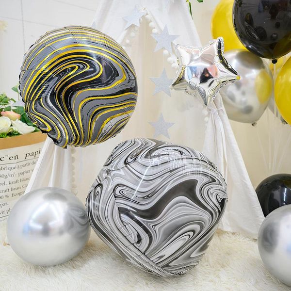 party decoration 18 inch 22 4d agate balloon black gold cloud children s wedding birthday and arrangement supplies
party decoration 18 inch 22 4d agate balloon black gold cloud children s wedding birthday and arrangement supplies