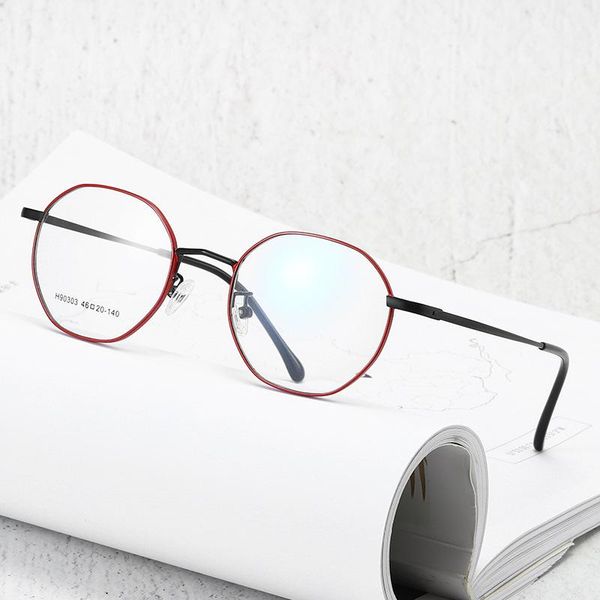 fashion sunglasses frames glasses for male and female full rim metal frame eyewears retro round shape optical myopia spectacles, Black
fashion sunglasses frames glasses for male and female full rim metal frame eyewears retro round shape optical myopia spectacles, Black