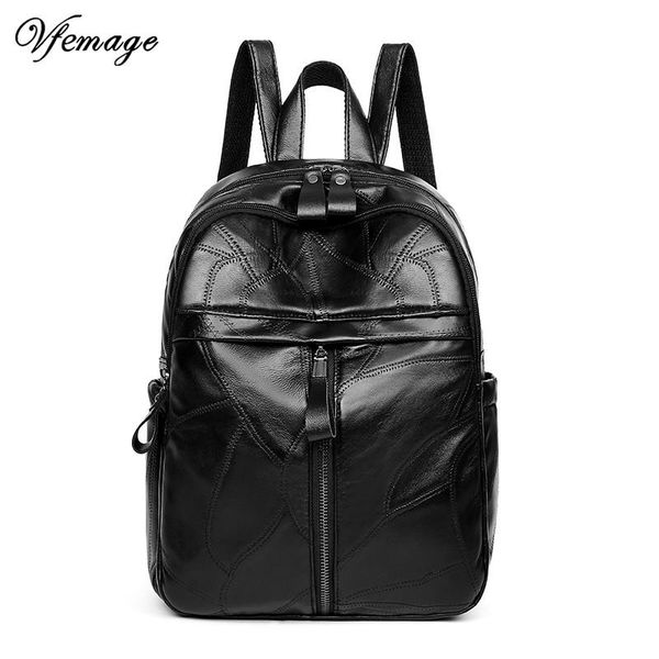 backpack vfemage women black female backbags pu leather school bags for teenager girls solid ladies sac a dos mochila
backpack vfemage women black female backbags pu leather school bags for teenager girls solid ladies sac a dos mochila
