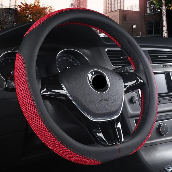 steering wheel covers car cover d shape ice silk leather 38cm for ring steering-wheel universal interior accessories 5 colors
steering wheel covers car cover d shape ice silk leather 38cm for ring steering-wheel universal interior accessories 5 colors