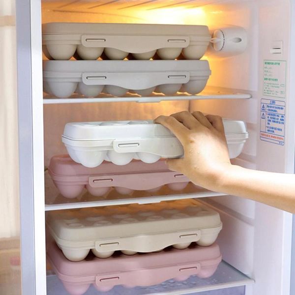 storage bottles & jars portable egg box shockproof plastic refrigerator household holder t1m0
storage bottles & jars portable egg box shockproof plastic refrigerator household holder t1m0