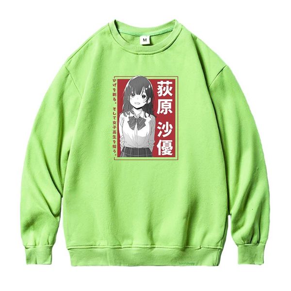 women's hoodies & sweatshirts anime hige wo soru higehiro hoodie oversized o-neck loose fleece pullover cartoon sayu winter women, Black
women's hoodies & sweatshirts anime hige wo soru higehiro hoodie oversized o-neck loose fleece pullover cartoon sayu winter women, Black