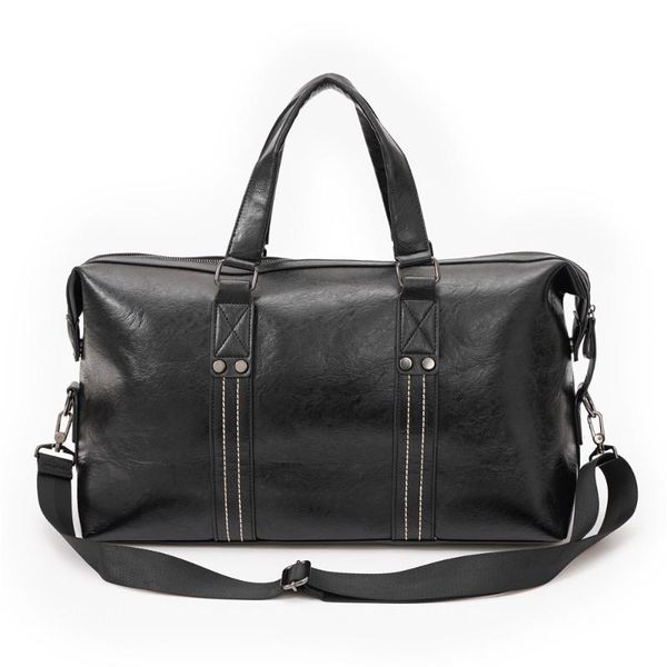 duffel bags big travel bag for men black pu leather large capacity handbags waterproof gym weekend luggage pack organizer
duffel bags big travel bag for men black pu leather large capacity handbags waterproof gym weekend luggage pack organizer