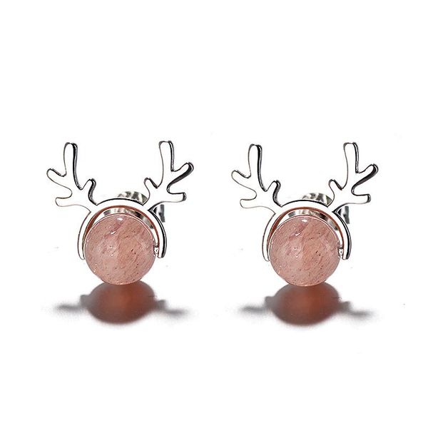 stud fashion accessories crystal elk deer earrings for women antler animal jewelry ear christmas gift boucle d'oreille femme, Golden;silver
stud fashion accessories crystal elk deer earrings for women antler animal jewelry ear christmas gift boucle d'oreille femme, Golden;silver