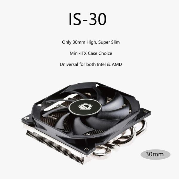 fans & coolings is-30 cpu cooler with pwm cooling fan for am4 intel lga 1150 1151 1155 1156 4pin ultra slim air
fans & coolings is-30 cpu cooler with pwm cooling fan for am4 intel lga 1150 1151 1155 1156 4pin ultra slim air
