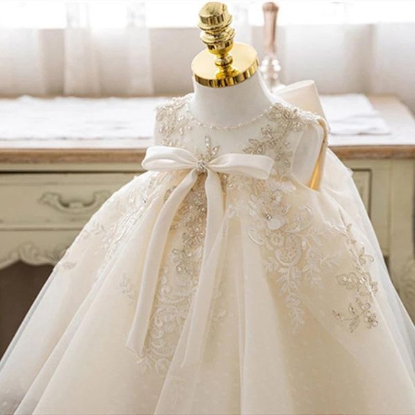 girl's dresses korean baby girl baptism dress kids beading bow lace tulle toddler christening gown 1st birthday infant boutique vestido, Red;yellow
girl's dresses korean baby girl baptism dress kids beading bow lace tulle toddler christening gown 1st birthday infant boutique vestido, Red;yellow