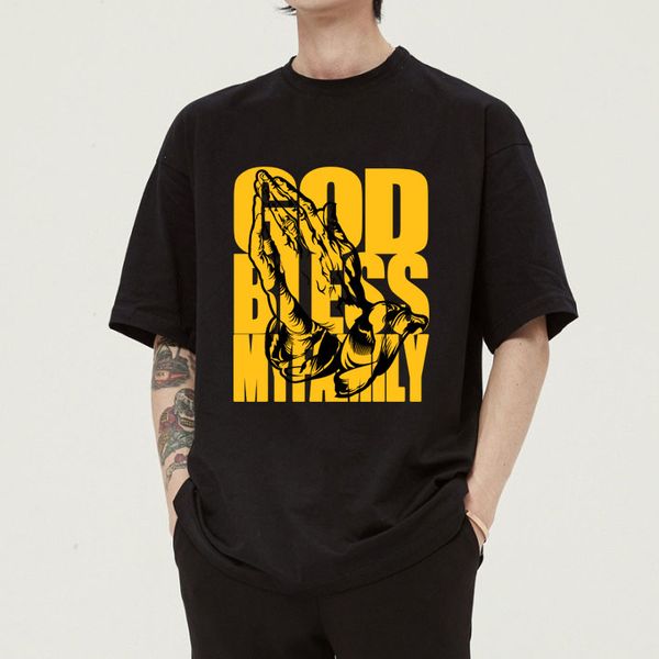 new arrival summer man and women's o-neck god bless my family short sleeve t-shirt comfortable hiphop t shirt dydhgmc221, White;black
new arrival summer man and women's o-neck god bless my family short sleeve t-shirt comfortable hiphop t shirt dydhgmc221, White;black