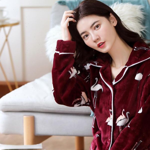 autumn winter flannel pajamas sets womens sleepwears girls suit thick warm pyjamas soft nightgown female cartoon animal pijamas, Black;red
autumn winter flannel pajamas sets womens sleepwears girls suit thick warm pyjamas soft nightgown female cartoon animal pijamas, Black;red