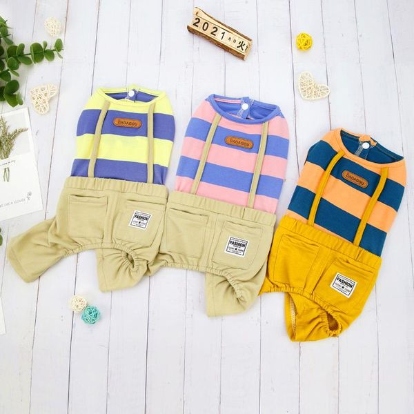 dog apparel cat jumpsuit romper widthly stripe design puppy shirt pants spring/summer clothes 5 sizes
dog apparel cat jumpsuit romper widthly stripe design puppy shirt pants spring/summer clothes 5 sizes