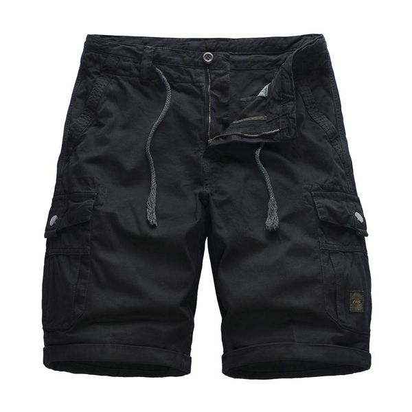 summer men's loose overalls shorts trendy large size multi-pocket five-point pants, White;black
summer men's loose overalls shorts trendy large size multi-pocket five-point pants, White;black