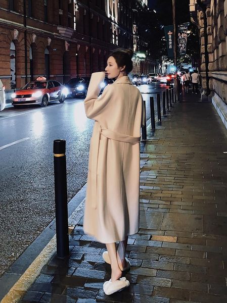 women's wool & blends cozokdouble-sided mink coat woolen in the long languid loose cardigan korea woman parkas winter, Black
women's wool & blends cozokdouble-sided mink coat woolen in the long languid loose cardigan korea woman parkas winter, Black