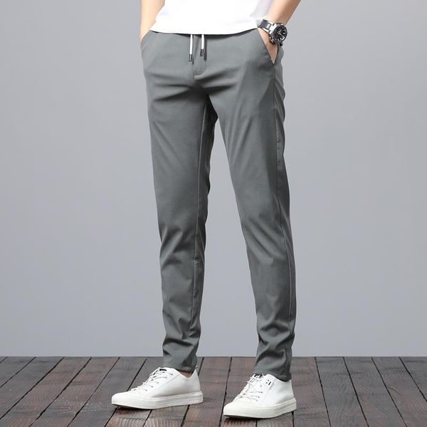 luren 2021 brand men pants casual mens business male trousers classics mid weight straight full length fashion breathing men's, Black
luren 2021 brand men pants casual mens business male trousers classics mid weight straight full length fashion breathing men's, Black