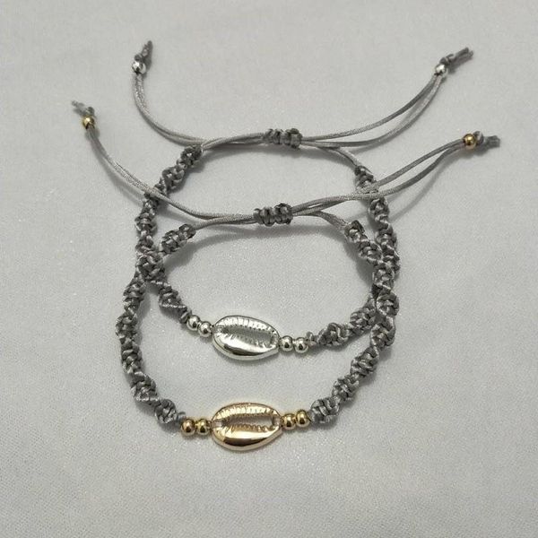 charm bracelets multicolor rotating braided shell jewelry wild casual style seaside holiday bracelet for women feature namour gift, Golden;silver
charm bracelets multicolor rotating braided shell jewelry wild casual style seaside holiday bracelet for women feature namour gift, Golden;silver