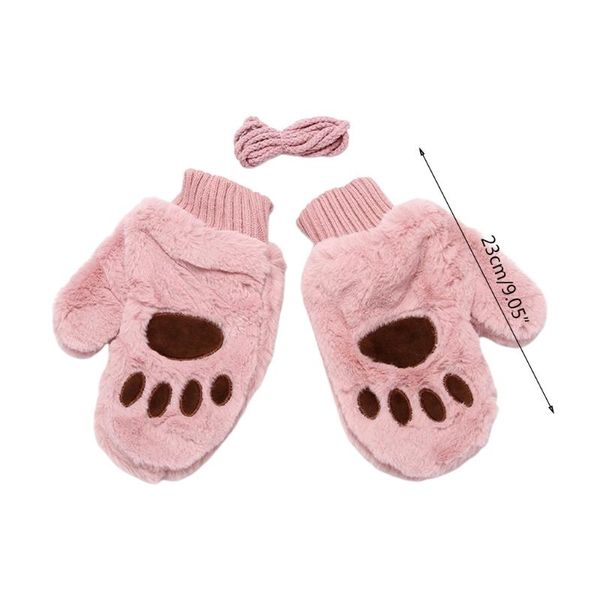 bow ties plush kitten gloves with rope furry cat glove cartoon animal claw mittens halloween party costume accessories, Black;gray
bow ties plush kitten gloves with rope furry cat glove cartoon animal claw mittens halloween party costume accessories, Black;gray