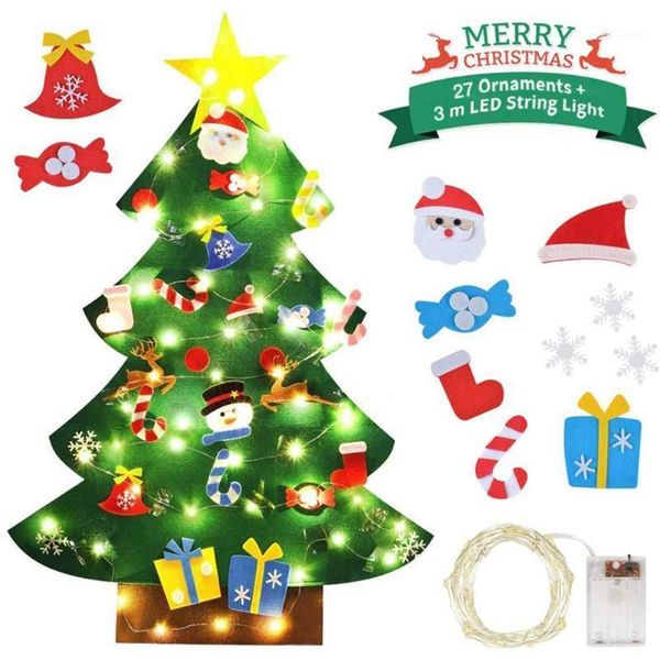christmas decorations diy felt tree with led glowing string light year 2021 cristmas ornament xmas navidad merry decoration
christmas decorations diy felt tree with led glowing string light year 2021 cristmas ornament xmas navidad merry decoration