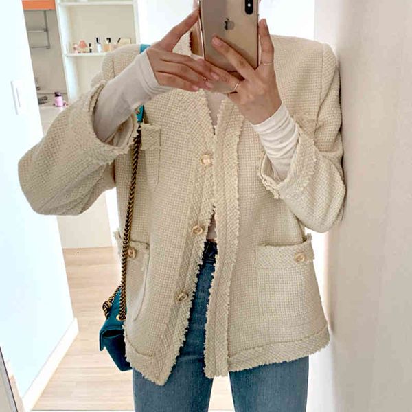 women's jackets runway luxury designer wool coat women black vintage v neck plaid tweed golden buttons elegant office lady outwear lgc, Black;brown
women's jackets runway luxury designer wool coat women black vintage v neck plaid tweed golden buttons elegant office lady outwear lgc, Black;brown