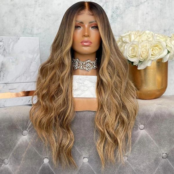 lace wigs natural brown ombre highlight 200 density human hair front for black women wavy remy brazilian, Black;brown
lace wigs natural brown ombre highlight 200 density human hair front for black women wavy remy brazilian, Black;brown