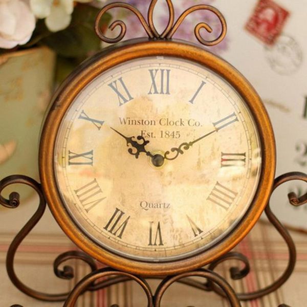 desk & table clocks vintage european style iron clock deskmute metal decoration ornaments exquisite workmanship home garden
desk & table clocks vintage european style iron clock deskmute metal decoration ornaments exquisite workmanship home garden
