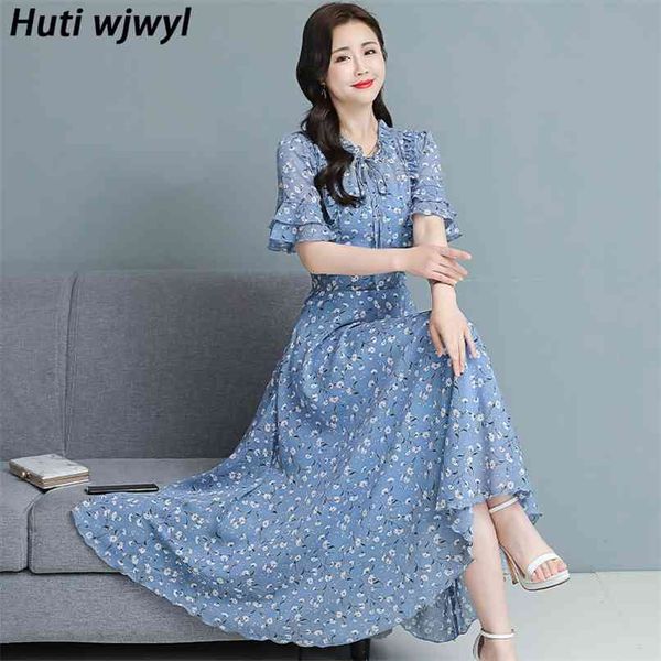 summer plus size floral chiffon sundress casual boho beach long dress vintage print elegant women bodycon maxi vestidos 210528, Black;gray
summer plus size floral chiffon sundress casual boho beach long dress vintage print elegant women bodycon maxi vestidos 210528, Black;gray