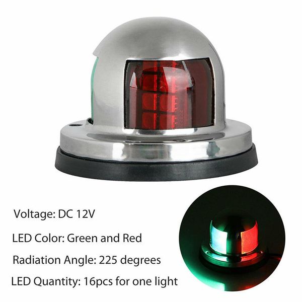 car headlights 2 in 1 navigation lights marine boat yacht pontoon red & green stainless steel 12v led bow light
car headlights 2 in 1 navigation lights marine boat yacht pontoon red & green stainless steel 12v led bow light