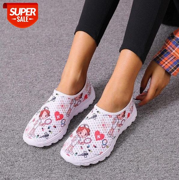 2021 new cartoon nurse doctor print women sneakers slip on light mesh shoes summer breathable flats zapatos planos #366s
2021 new cartoon nurse doctor print women sneakers slip on light mesh shoes summer breathable flats zapatos planos #366s